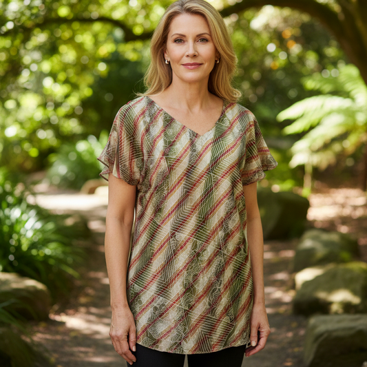VTS32 - V NECK TOP