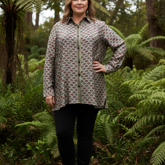 BFXL80 - Boyfriend Shirt
