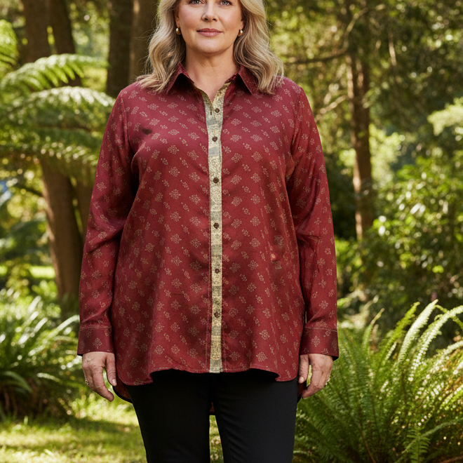 BFXL83 - Boyfriend Shirt