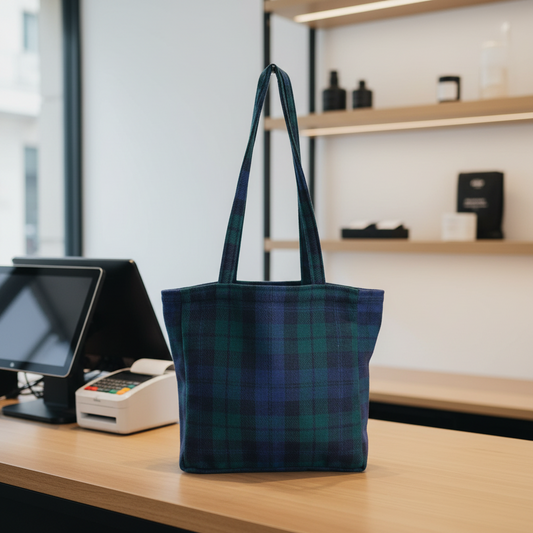 Small Tote in Navy